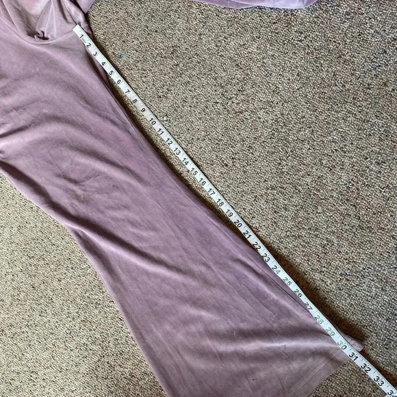 Avia Light Purple Velour Casual Cozy Pull On Pants Women Plus Size XXXL (22) - Picture 4 of 8